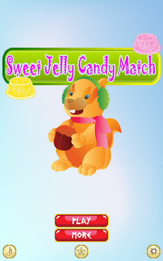 Sweet jelly candy match