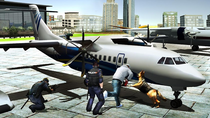 Airport Police Dog Crime Chase Screen 2