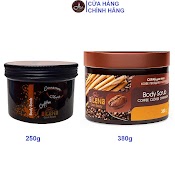 Tẩy Da Chết Quế Hồi Cafe Đinh Hương Body Scrub Coffee Cloves Cinnamon 250G Và 380G - Nga