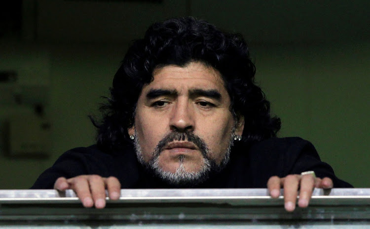 Late Argentine soccer star Diego Maradona