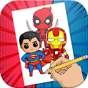 App Download How to Draw Chibi Super Heroes Install Latest APK downloader