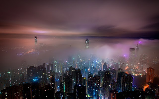 City in the clouds HD chrome extension