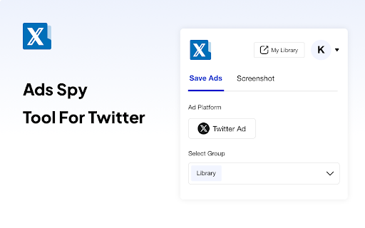 Ad Library - Outil Adspy pour Twitter