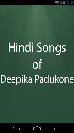 免費下載娛樂APP|Hindi Songs of Deepika Padukon app開箱文|APP開箱王