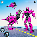 Cover Image of Descargar Raptor Robot Games: Drone Robot Grand Hero 1.0 APK