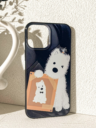Title 3, Cartoon Cute Plush Dog All-inclusive Drop-resis...