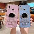 Ốp Lưng Redmi Note 7 Redmi 7 Tpu Mạ Điện 3D Phi Hành Gia Có Chân Đế Op Đien Thoai Redmi Note 7 Redmi 7