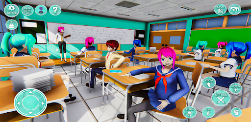 Anime Girl High School Life 3D