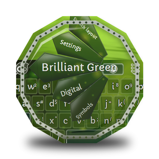 Brilliant Green GO Keyboard 個人化 App LOGO-APP開箱王