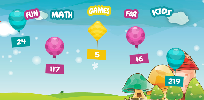 Math Balloon Games for Kids