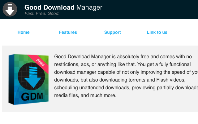 Good Download Manager Preview image 0