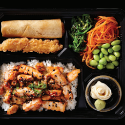 Grilled Chicken & Salad Bento Box