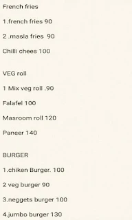 3 Mangos Juice & Snacks menu 3