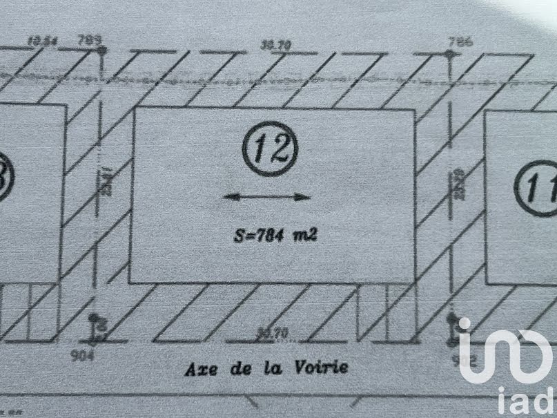 Vente terrain  784 m² à Cerisy-la-Forêt (50680), 29 790 €