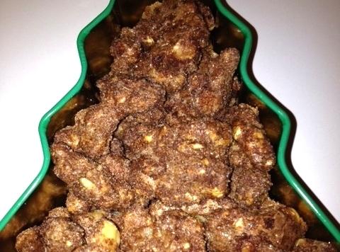 Cinnamon Sugared Walnuts