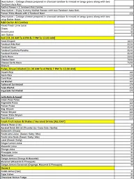 The Healthy Tiffin Co menu 2