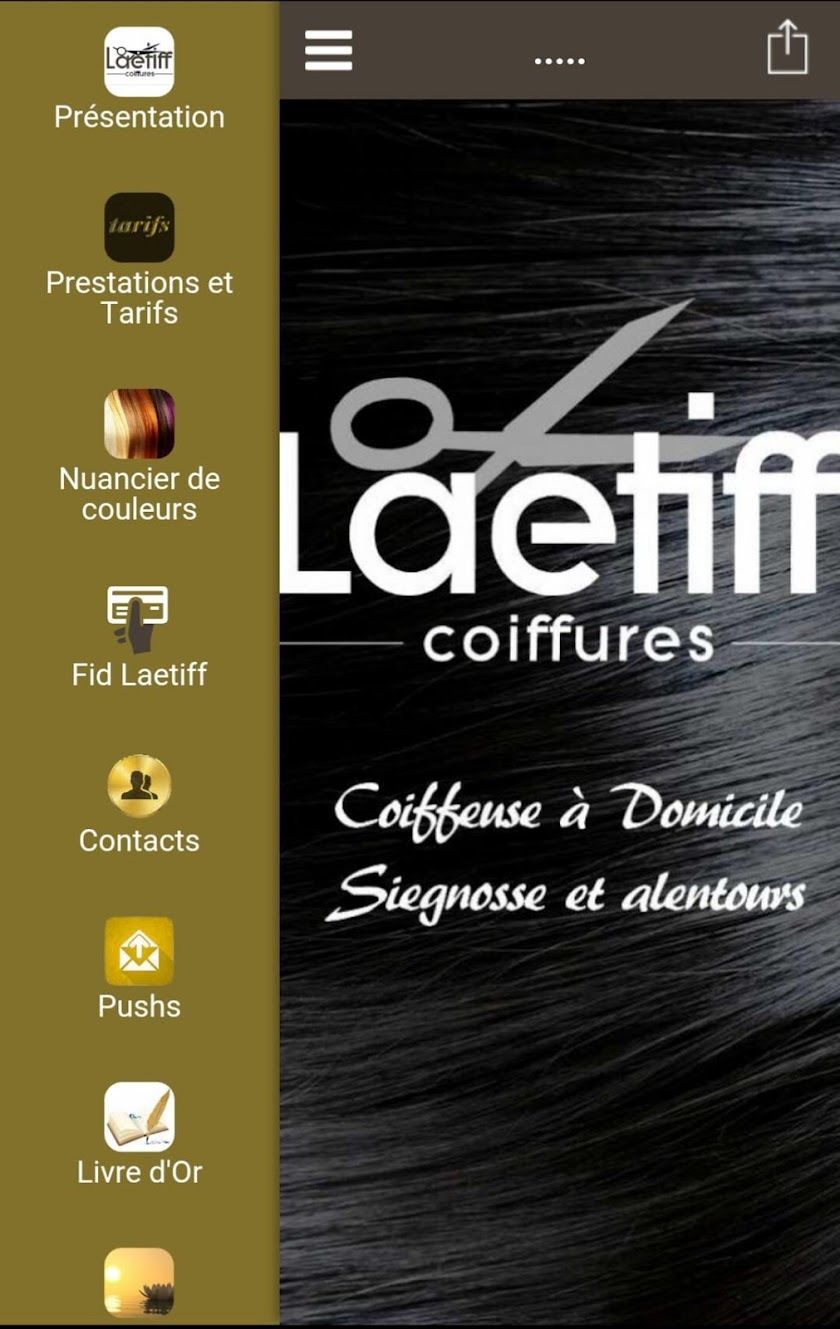 Laetiff Coiffures Screen 1
