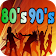 free 80s 90s music ringtones icon