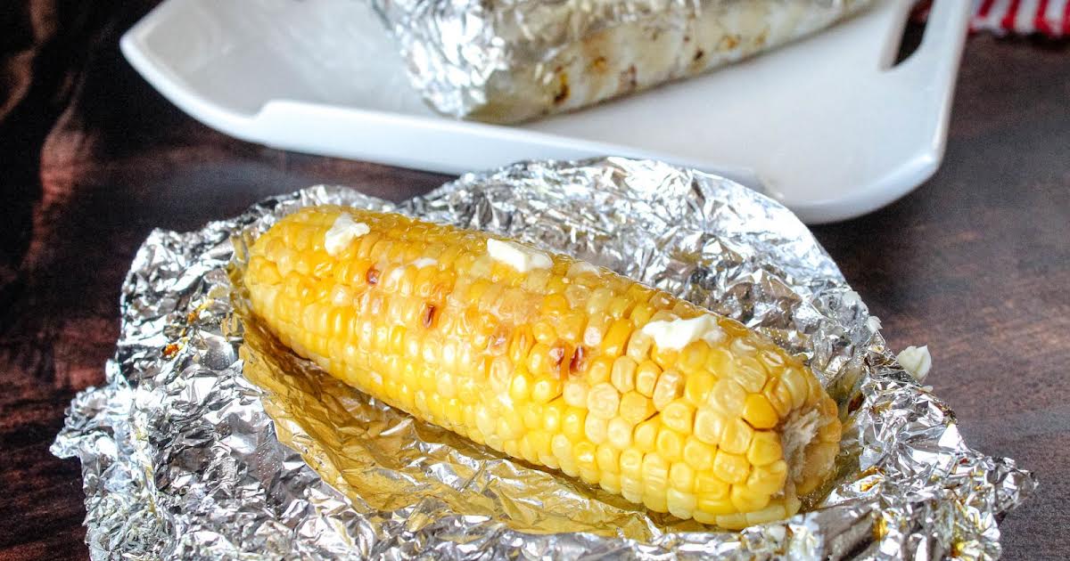 Grilled Corn on the Cob in Foil Recipe - Savory Nothings