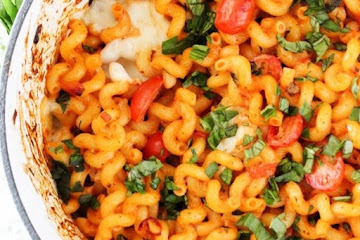 Creamy Caprese Pasta