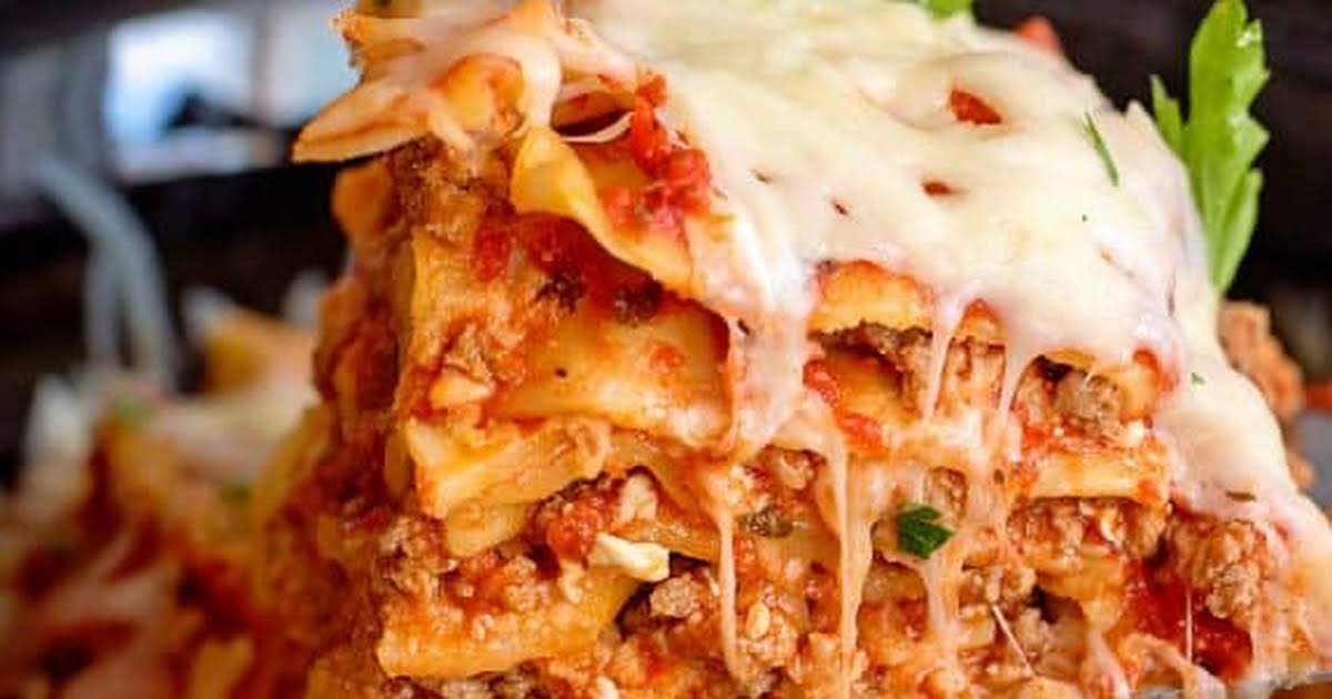 slow cooker lasagna recipe without ricotta or cottage cheese