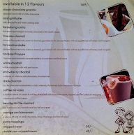 The Chocolate Room menu 5