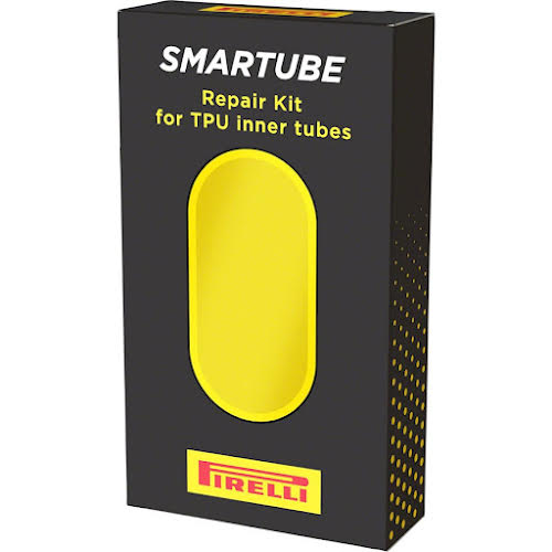 Pirelli SmarTUBE Patch Kit - 10 Patches with Glue Black Valve