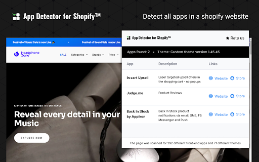 App Detector for Shopify™