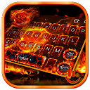 Flaming Flower Keyboard Theme 6.1.10.2019 APK Скачать