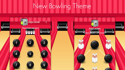 Bowling Theme :Mega App Lock