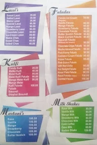 New Poona Cold Drinks House menu 4