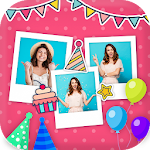 Cover Image of ดาวน์โหลด Birthday Photo Collage 1.1 APK