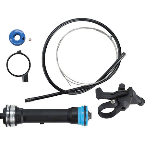 RockShox Remote Upgrade Kit, TurnKey 17mm, Includes Remote Compression Damper and PopLoc Remote Right