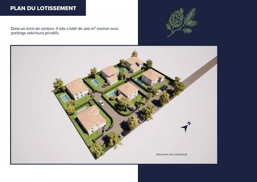 Vente terrain  400 m² à Avensan (33480), 149 000 €