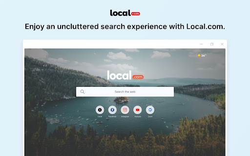 Local.com New Tab Extension