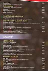 The Seasoning menu 2