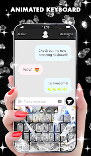 Diamond Live Wallpaper & Animated Keyboard(圖2)-速報App