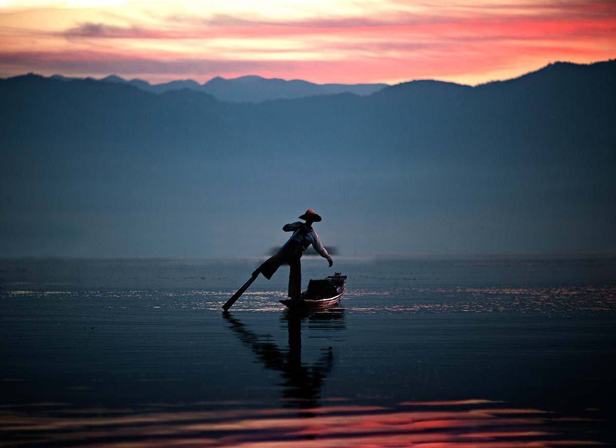 pescatore inle lake di alessandrobergamini