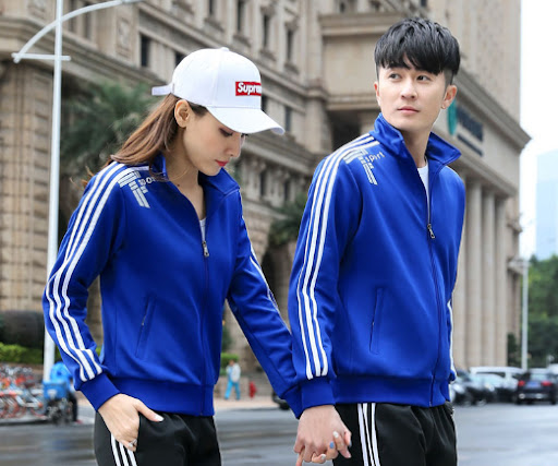 Title 2, Sportswear Suit Set Couple Athletic Clothing Ca...