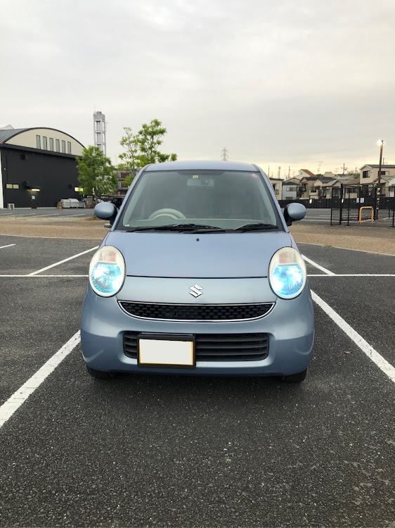 MRワゴンのスズキ車全員集合祭り・プチカスタム・アイスブルーに関するカスタム事例の投稿画像1枚目