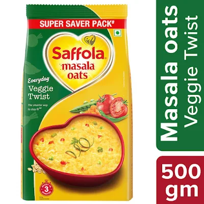 Saffola Safolla Oats Veggie Twist 500 Gm