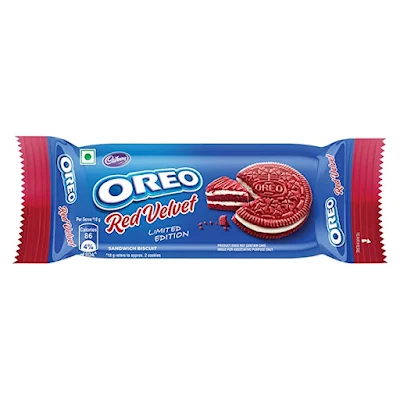 Cadbury Oreo Red Velvet Biscuit - 60 gm