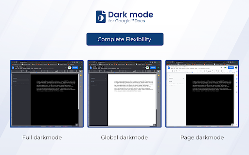 Dark mode for Google™ docs