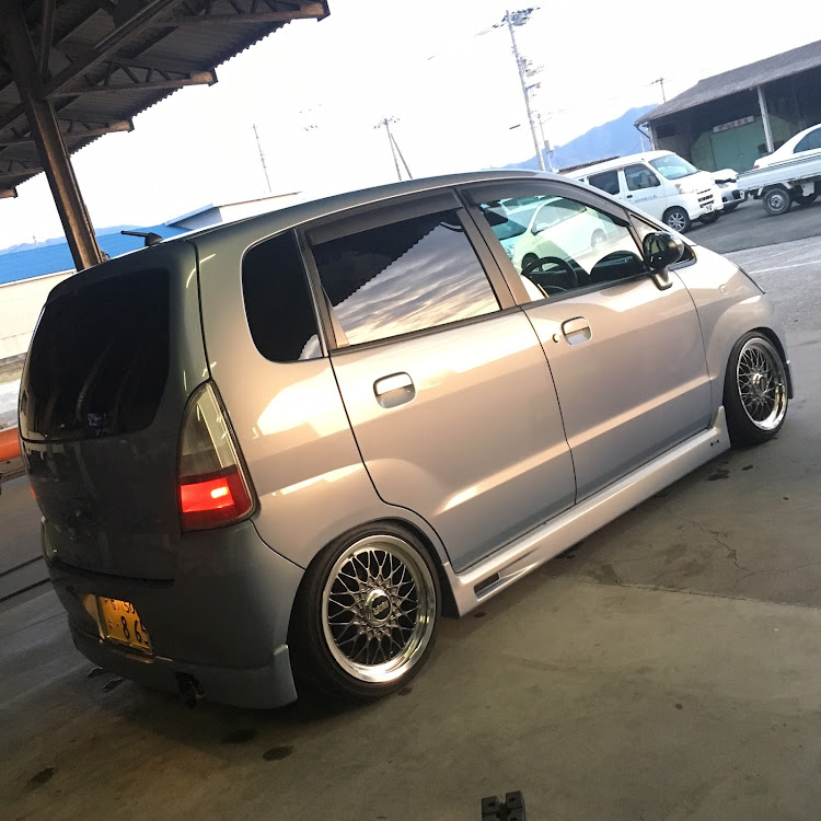 MRワゴンの第5回岡山広島カーチューンMT・洗車・皆さんよろしくお願いします。・King of Street C.C・絶滅危惧車種保存会に関するカスタム事例の投稿画像1枚目