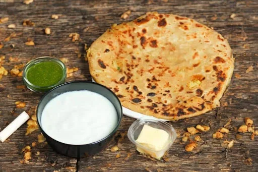 1 Cheese Achari Tawa Parantha