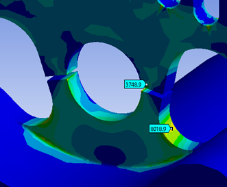 ANSYS | Взаимодействие элементов подвески с тормозными дисками модели 2016 года