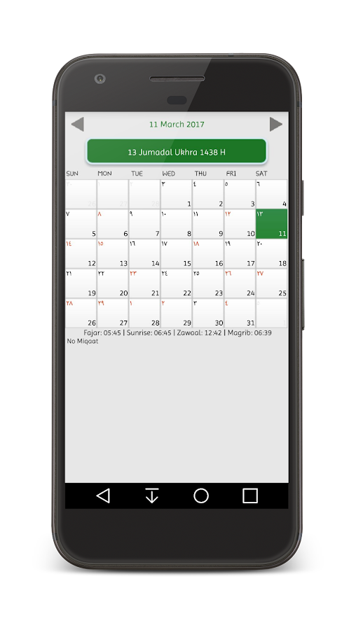 Namaz Awqaat with Miqaat - Android Apps on Google Play