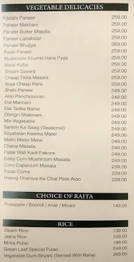 Maini's Green Leaf menu 8