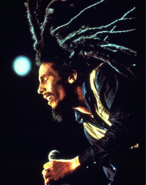 Marley's songs reflect his Rastafarian religion and the musical influences of the time