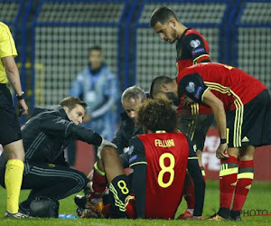 Martinez craint le pire pour Fellaini: "Je crois que les ligaments sont touchés"